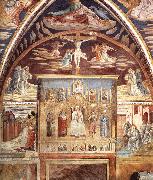 GOZZOLI, Benozzo Madonna and Child Surrounded by Saints sd oil painting artist